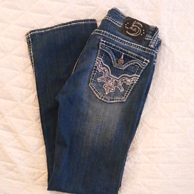 Studio Dark Blue Boot Cut Jeans
